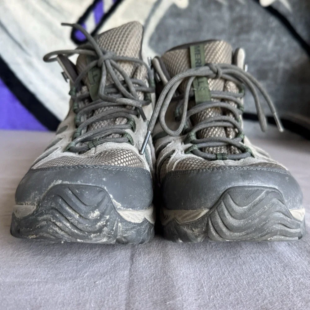 Size 12 - Merrell Men's Oakcreek Mid Waterproof Boots (J035921)